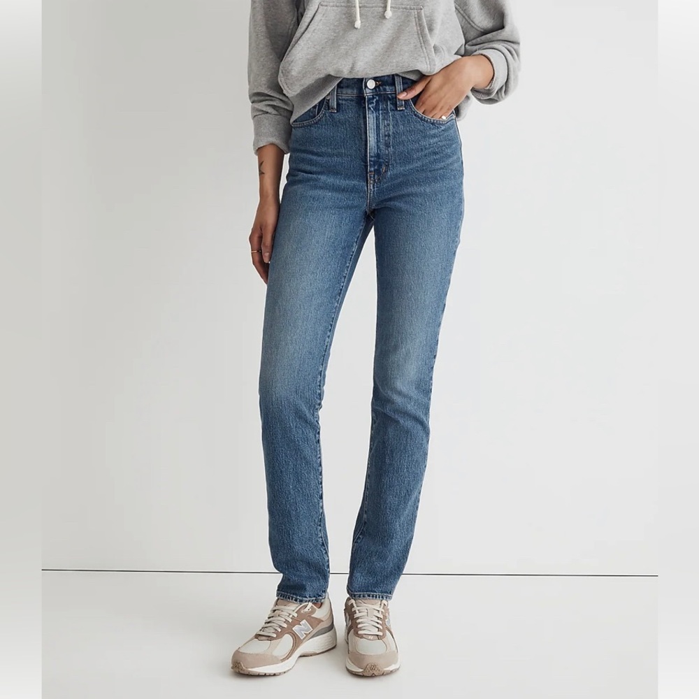 Madewell Perfect Vintage High Rise Straight Leg Jean